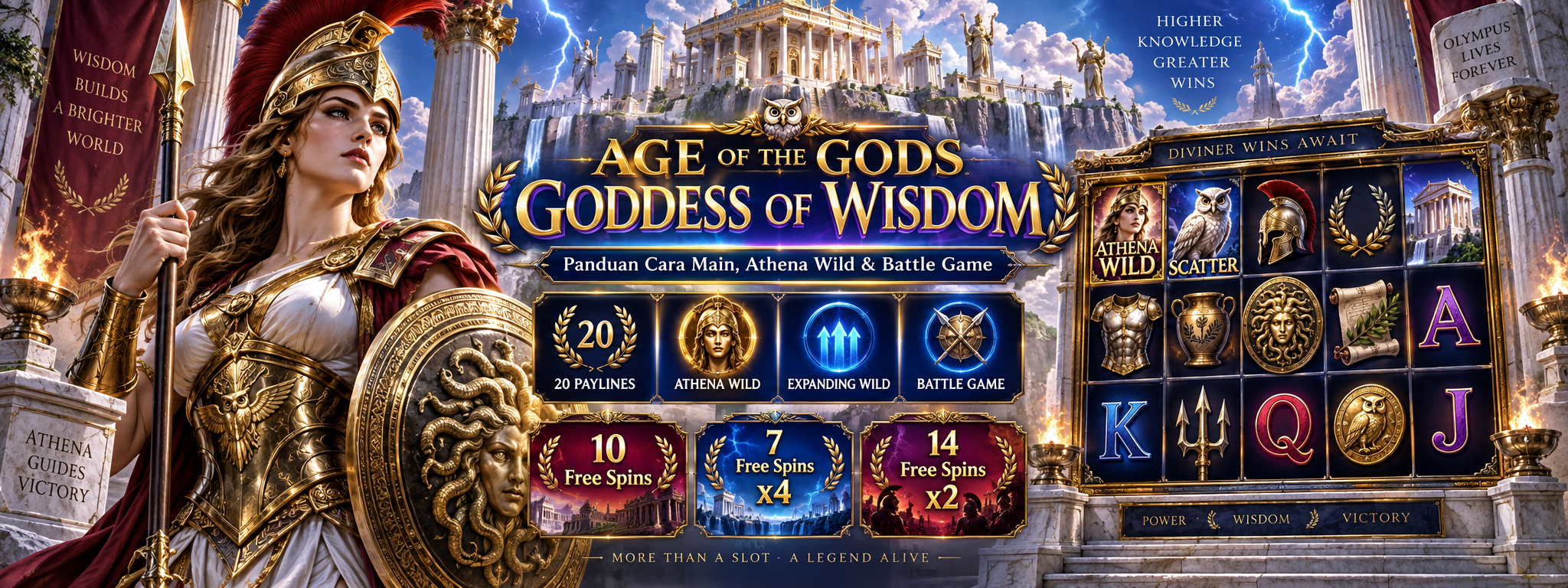 Age of the Gods Goddess of Wisdom