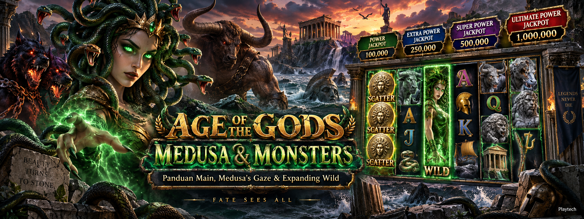Age of the Gods Medusa & Monsters