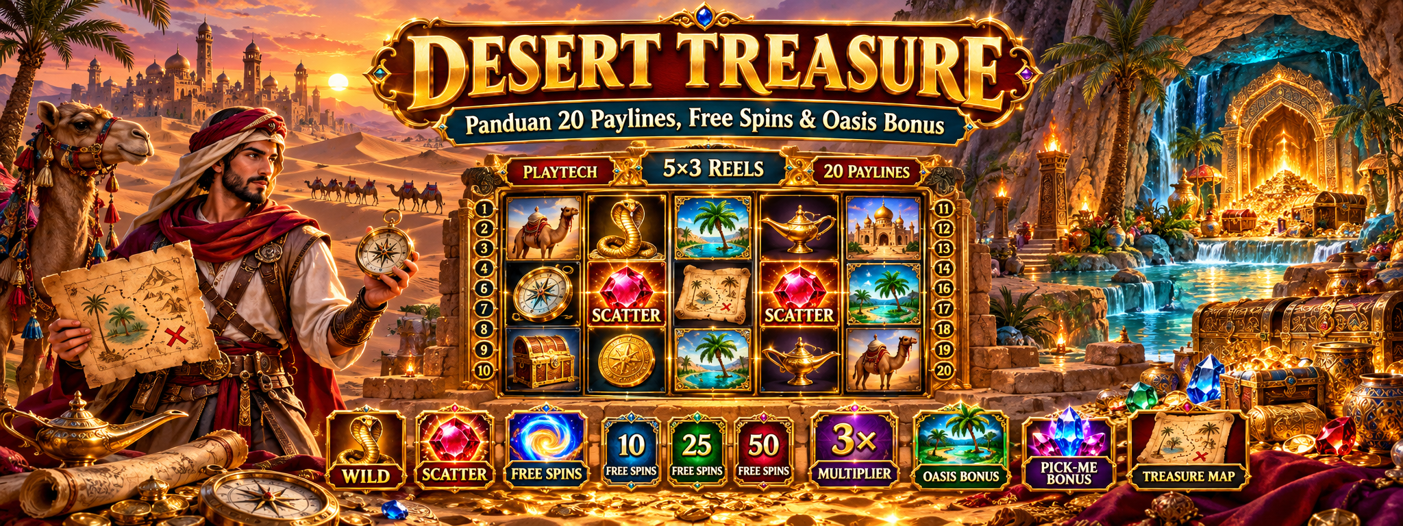 Desert Treasure Playtech