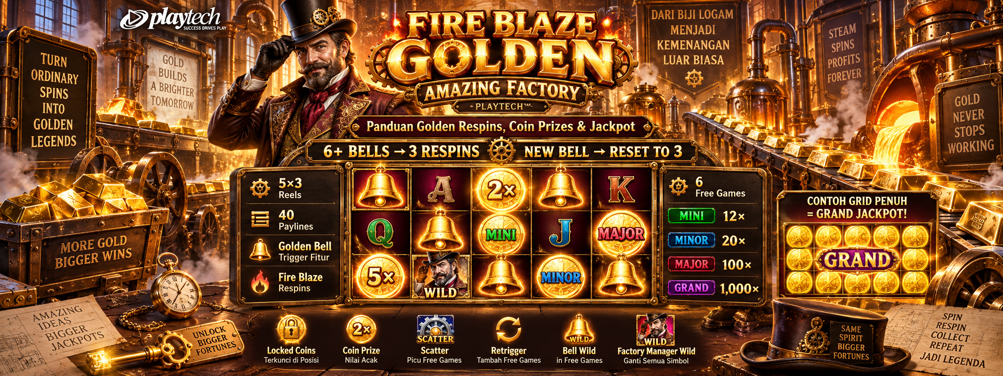 Fire Blaze Golden