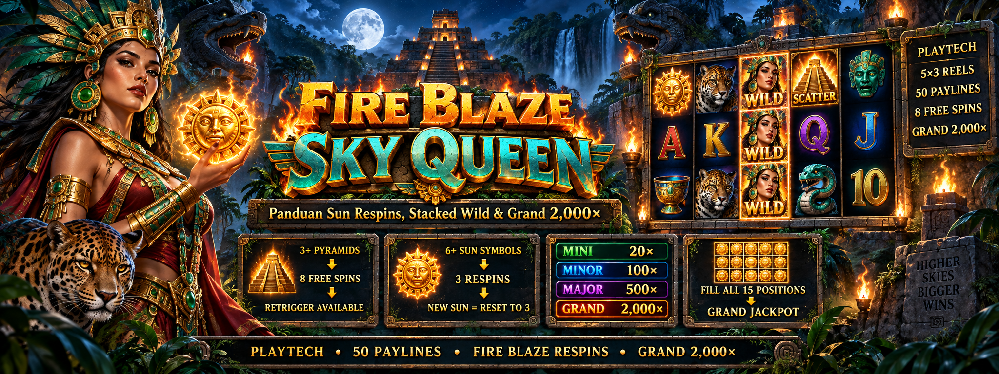 Fire Blaze Sky Queen